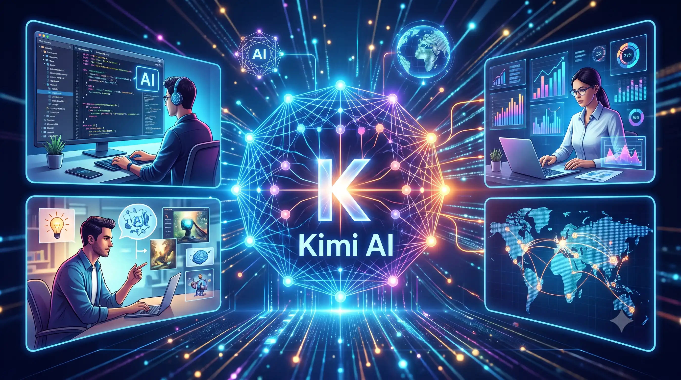 Kimi AI: El Asistente Agéntico que Investiga por Ti