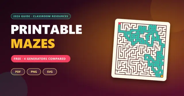 Printable Mazes Free: 4 Maze Generators You Need to Try
