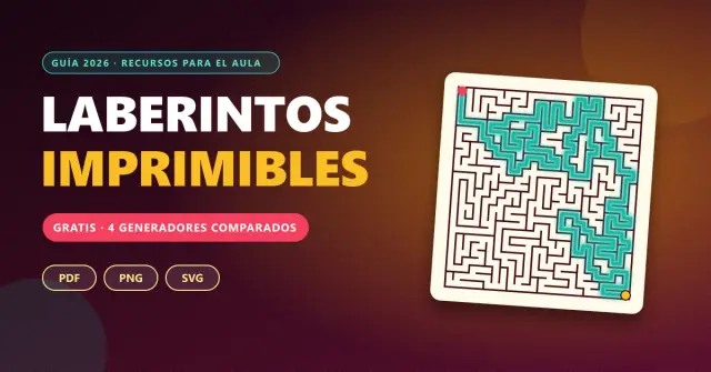 Laberintos Imprimibles Gratis: 4 Generadores que Debes Probar