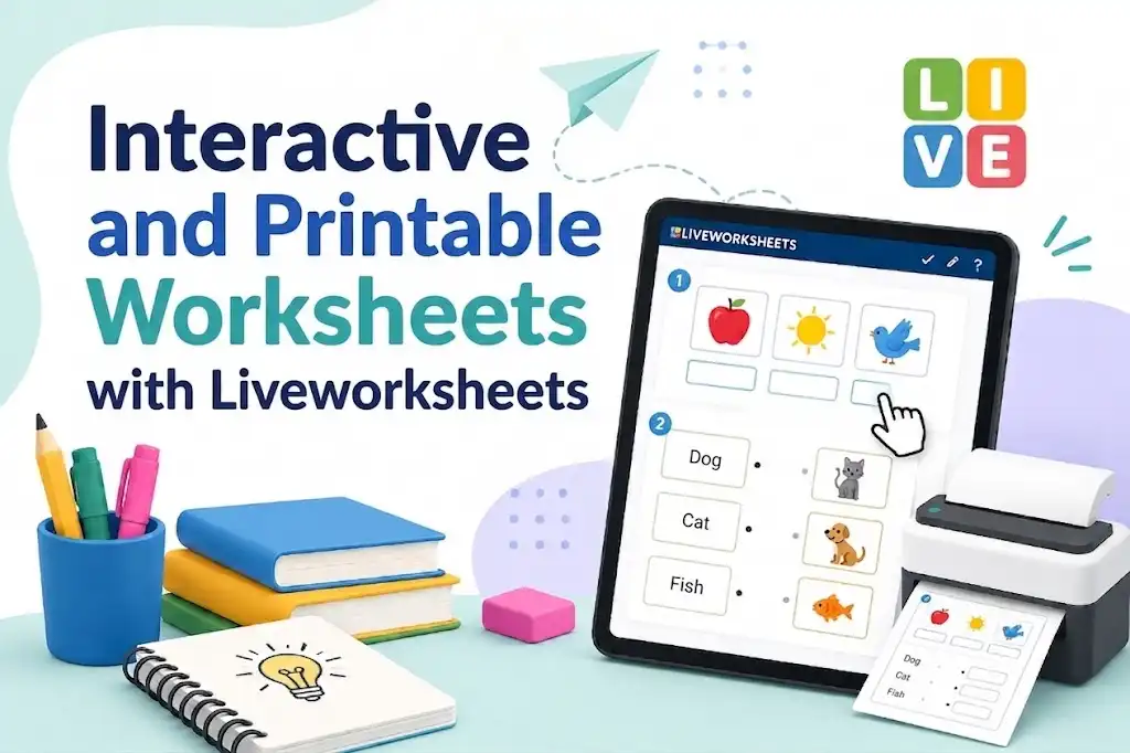 Liveworksheets: Free Interactive Worksheets for the Classroom