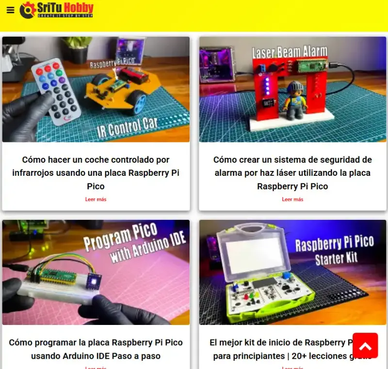 SriTu Hobby: Tutoriales Gratis de Arduino, ESP32 y Robótica